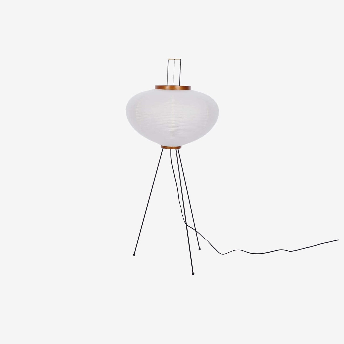 Elegant Paper Floor Lamp with Diffused Lighting
