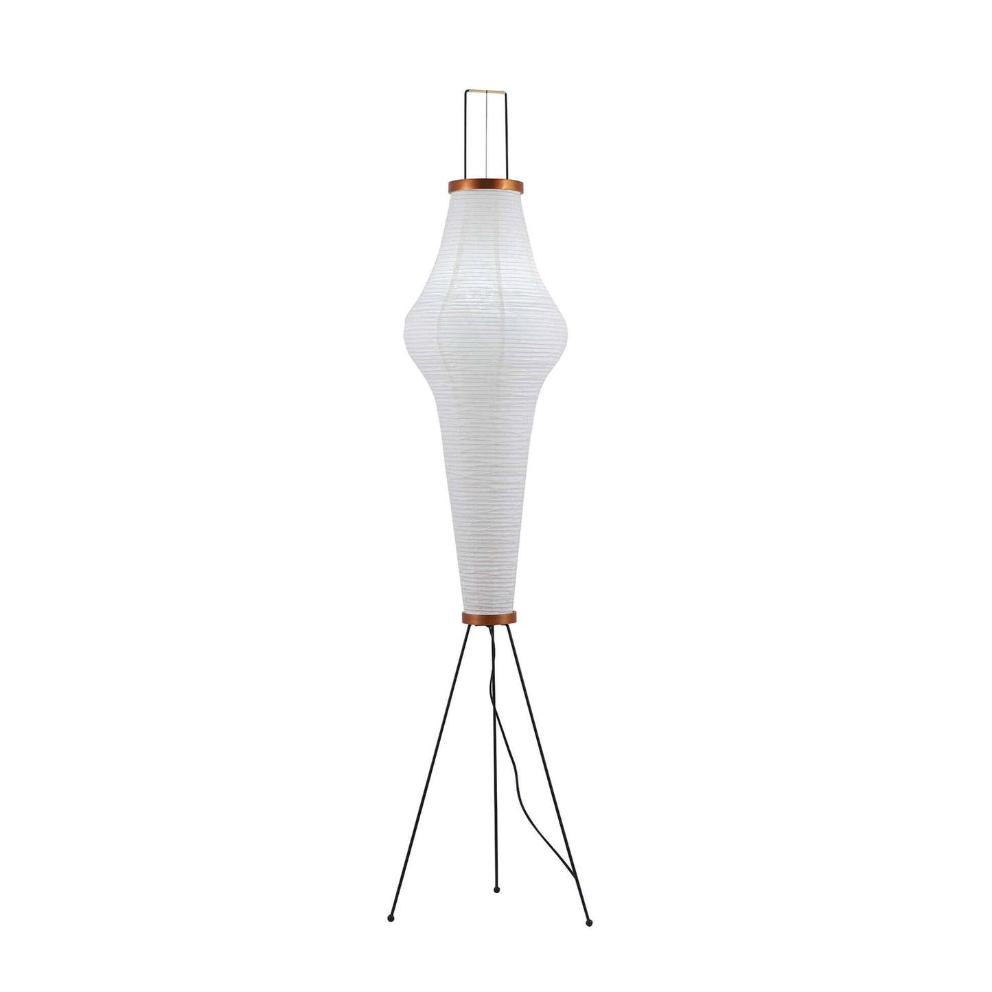 Elegant Paper Floor Lamp with Diffused Lighting