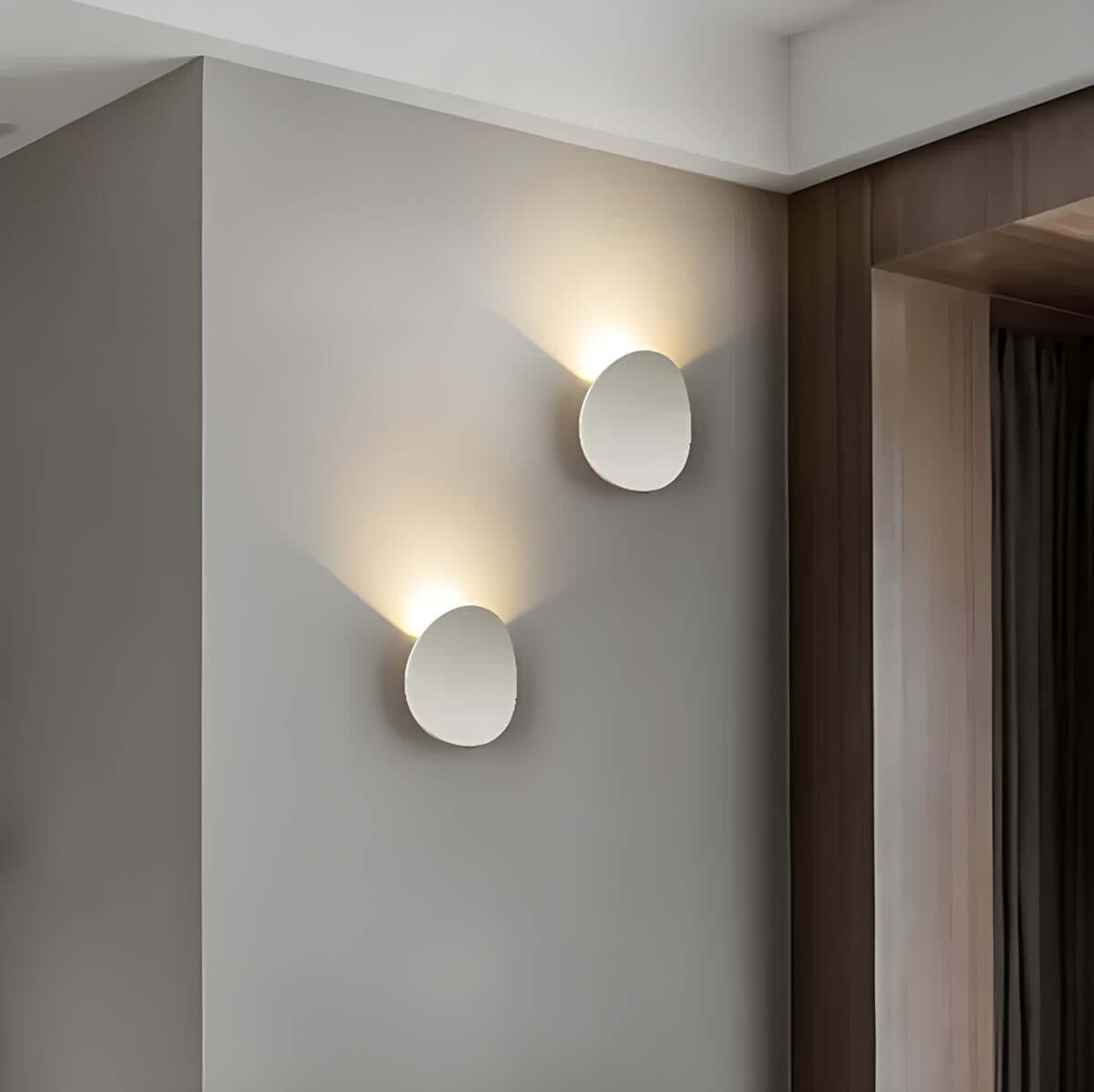 Modern Aluminum Wall Light 7W LED Integrated Luminaire