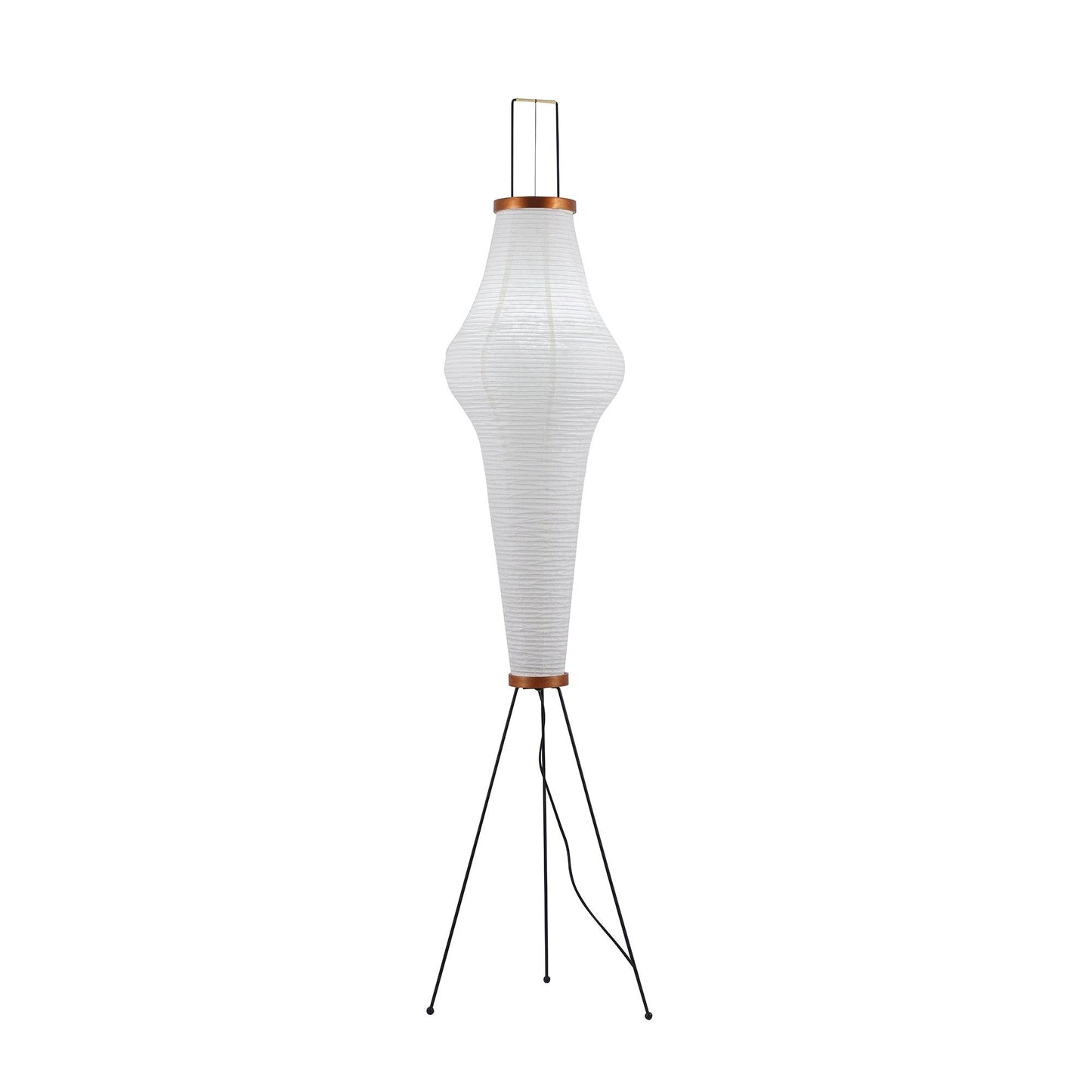 Elegant Paper Floor Lamp with Diffused Lighting