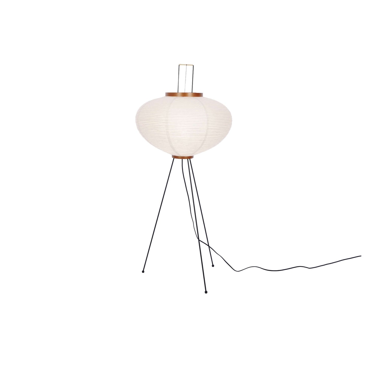 Elegant Paper Floor Lamp with Diffused Lighting