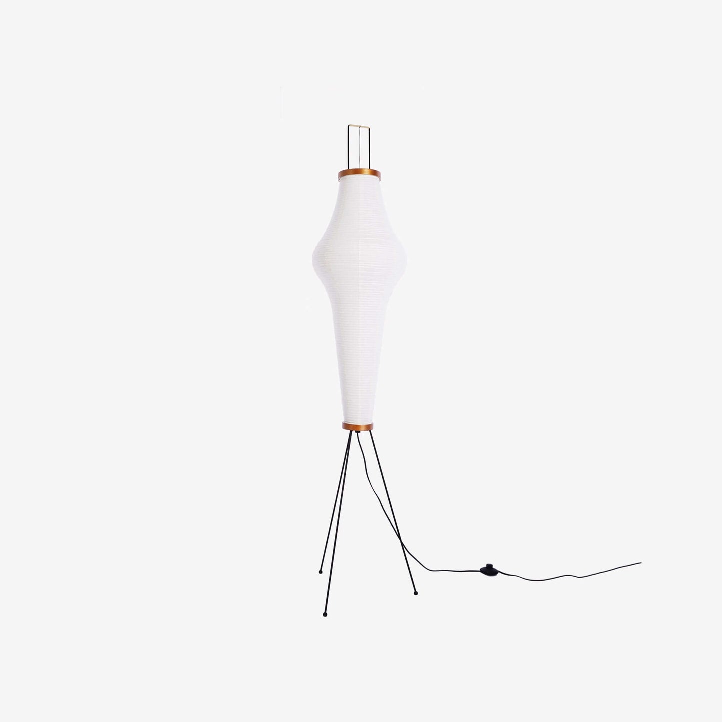 Elegant Paper Floor Lamp with Diffused Lighting