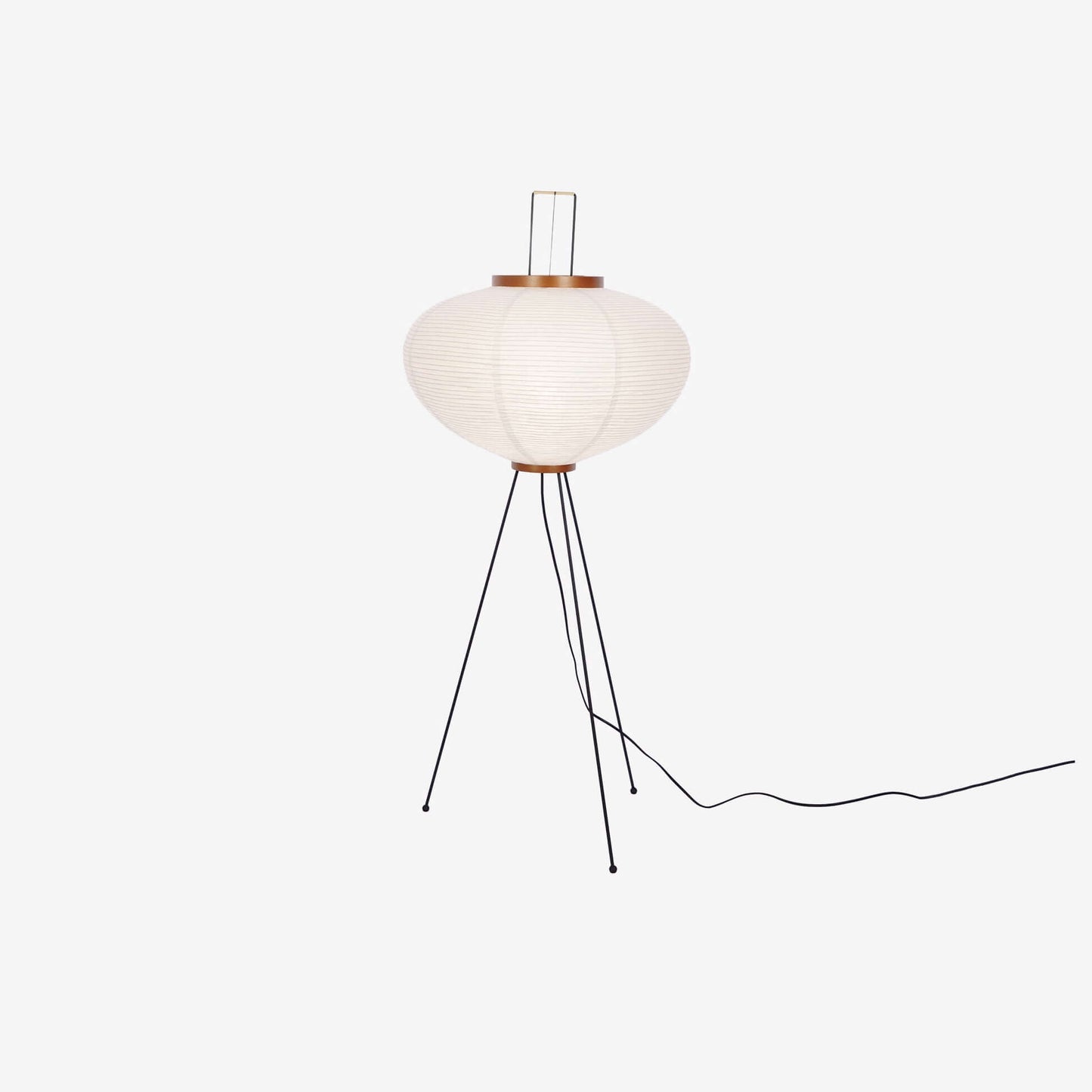 Elegant Paper Floor Lamp with Diffused Lighting