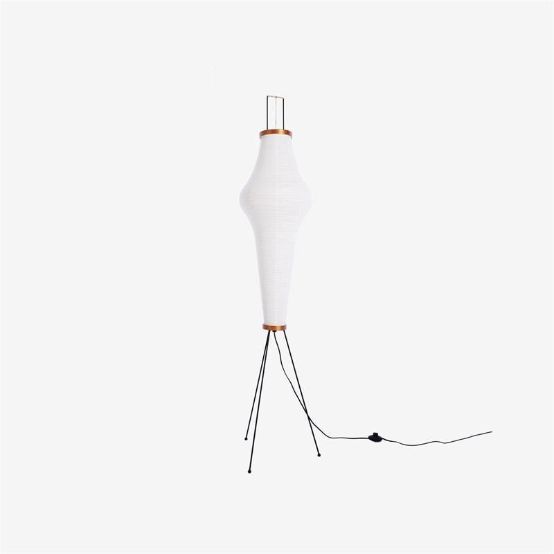 Elegant Paper Floor Lamp with Diffused Lighting