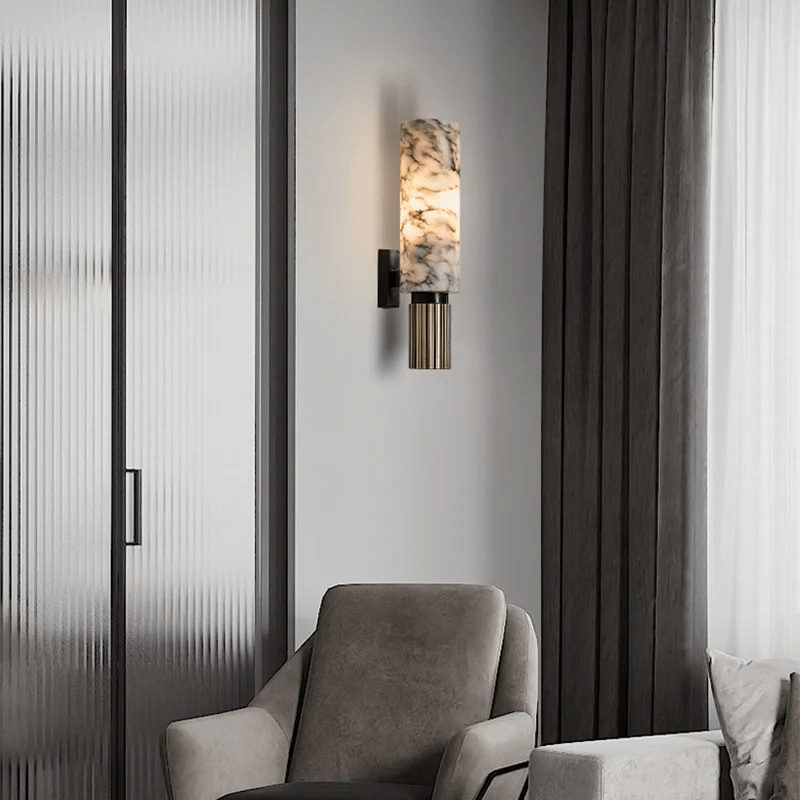 Elegant Marble Wall Lamp