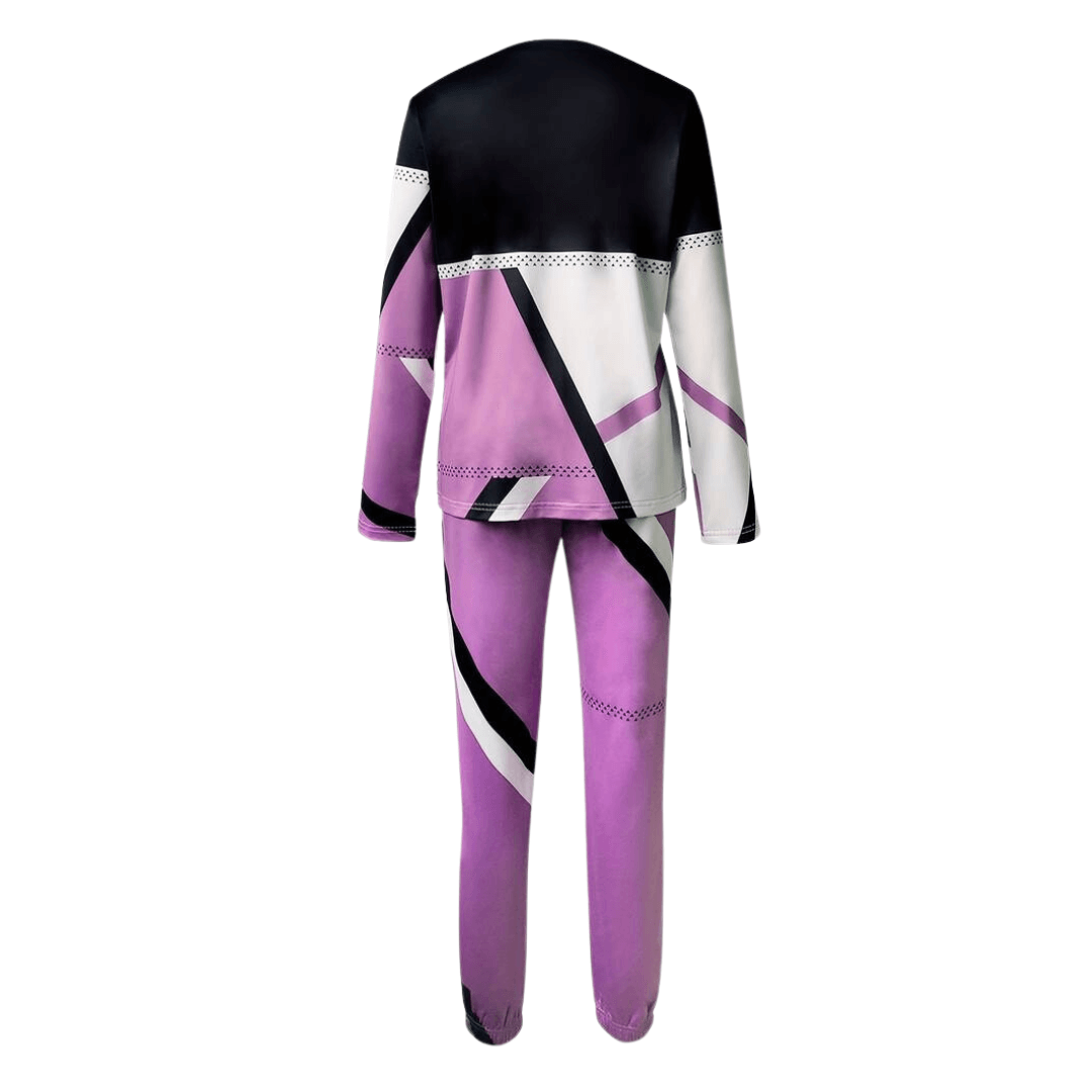 Women's Geometric Knit Loungewear Set