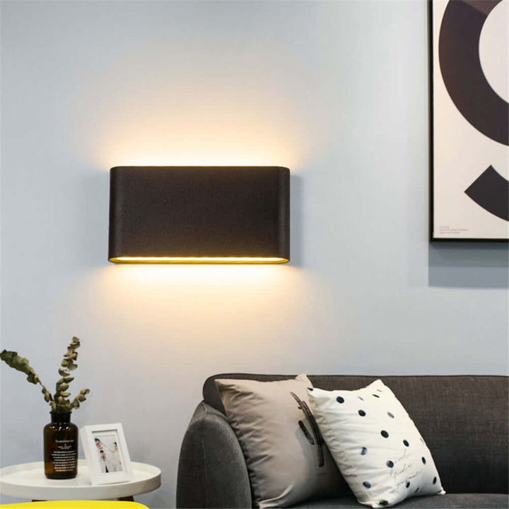 Modern LED Outdoor Wall Sconce Up Down Light Fixture