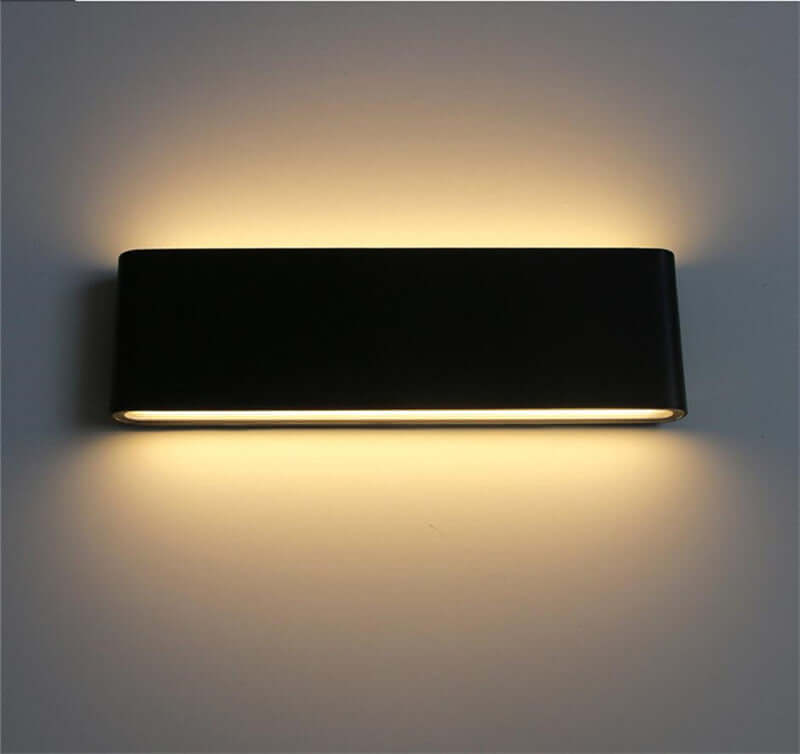 Modern LED Outdoor Wall Sconce Up Down Light Fixture