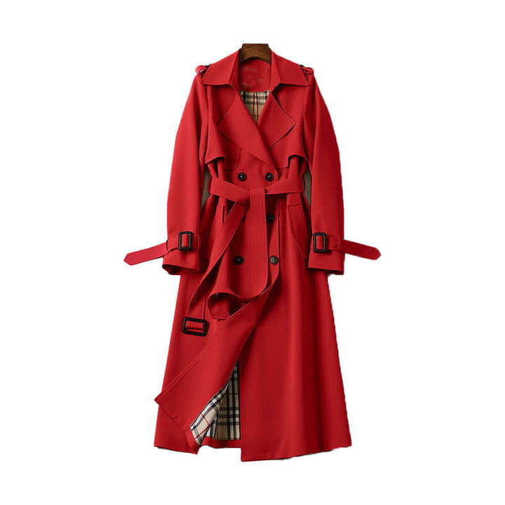 Women's Double-Breasted Trench Coat