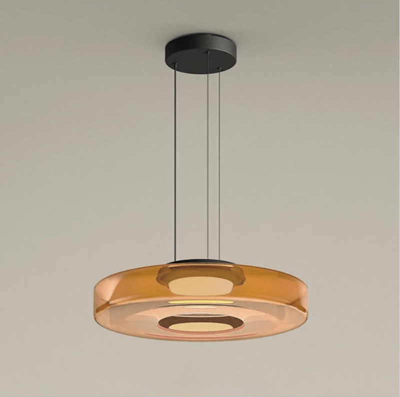 Modern Glass Pendant Light Fixture