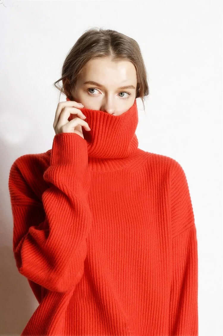 Women's Winter Turtleneck Sweater