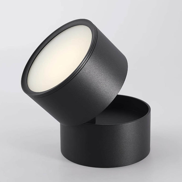 Adjustable LED Ceiling Spotlight Fixture, Warm White, 10cm
