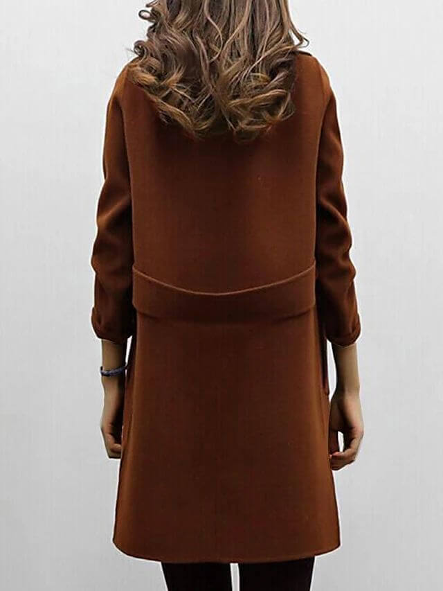 Women's Elegant Wool Winter Coat