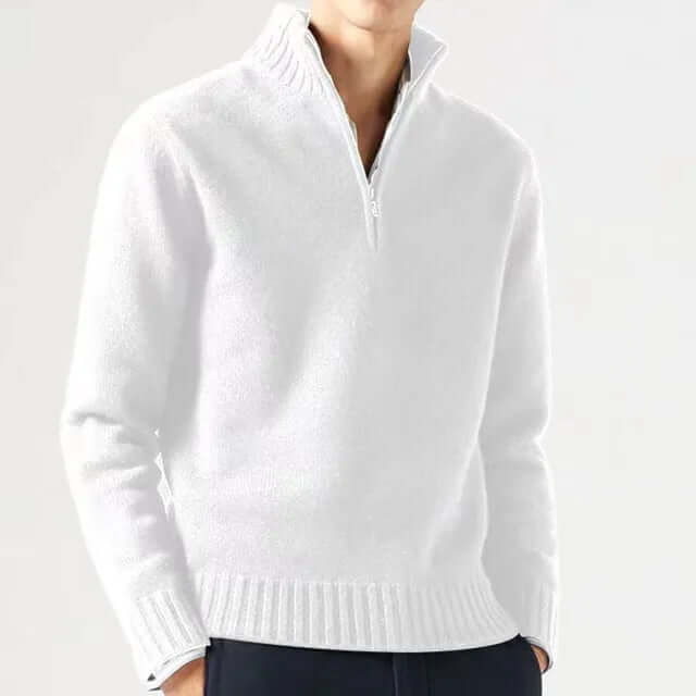Men’s Half-Zip Warm Sweater