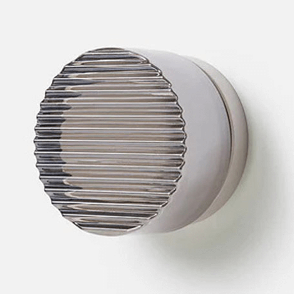 Modern Round LED Wall Light - Indoor/Outdoor