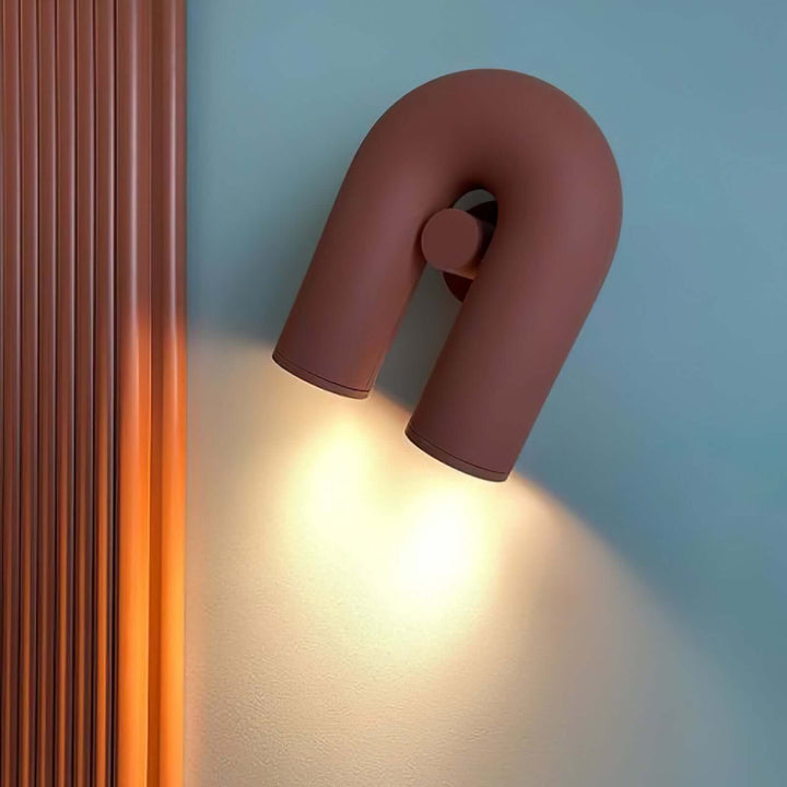 Adjustable U-Shaped Wall Lamp
