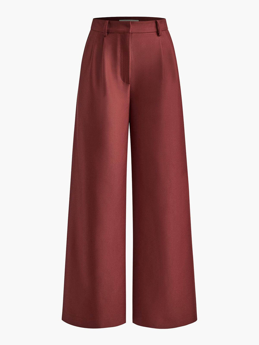 Women's Wide-Leg Pleated Trousers