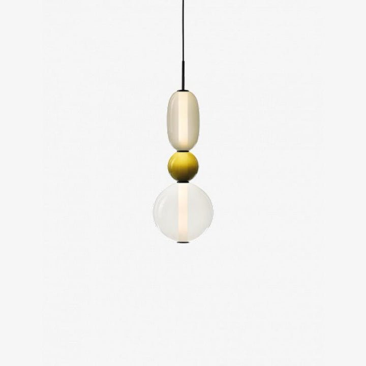 Colorful Glass Pendant Light - Modern Hanging Lamp