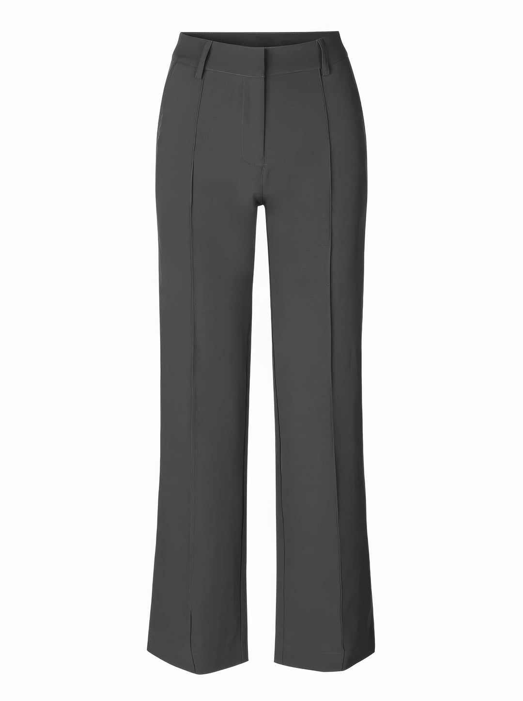 Women's Wide-Leg Trousers - High Waist