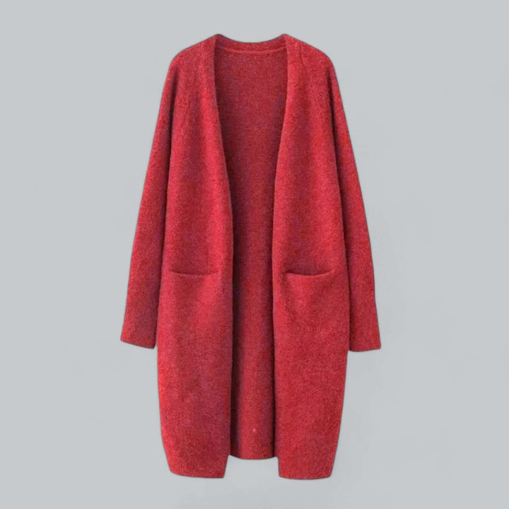 Women's Cashmere Blend Knitted Oversized Cardigan