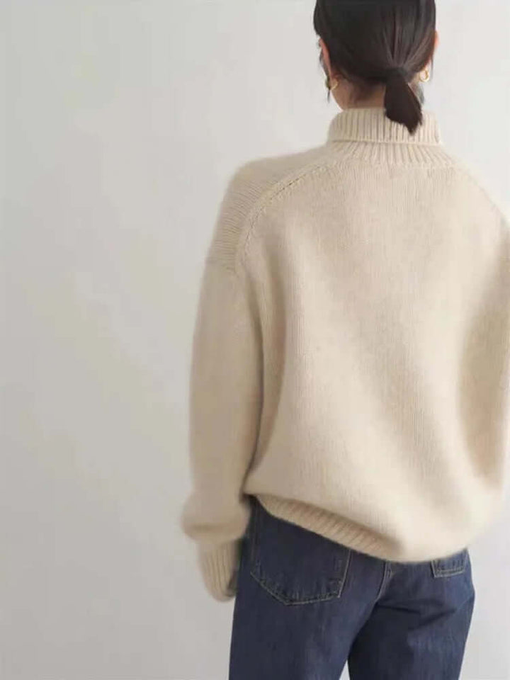 Women's High Collar Sweater