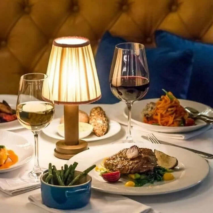 Cordless LED Metal Table Lamp