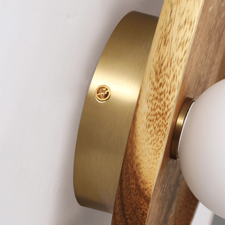 Wooden Wall Lamp