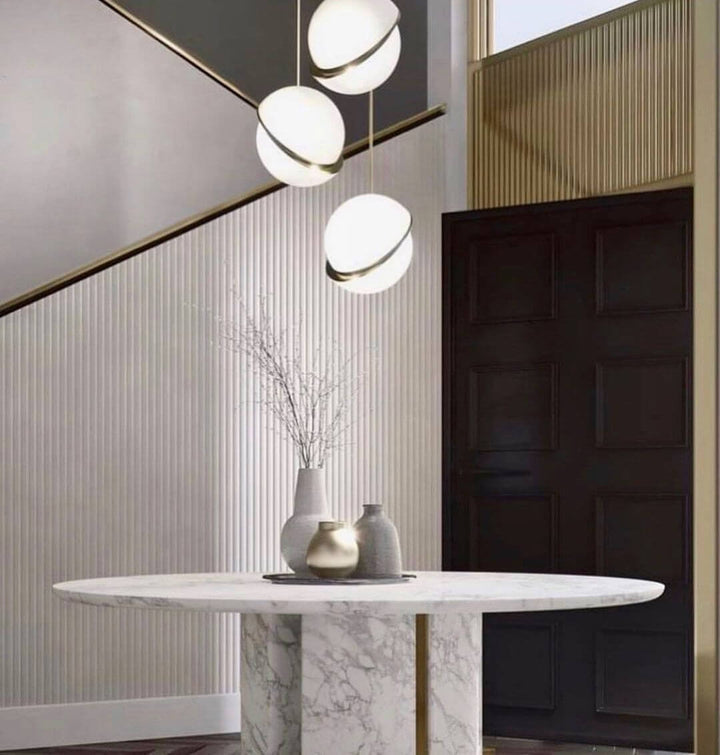 Modern Crescent Pendant Lamp