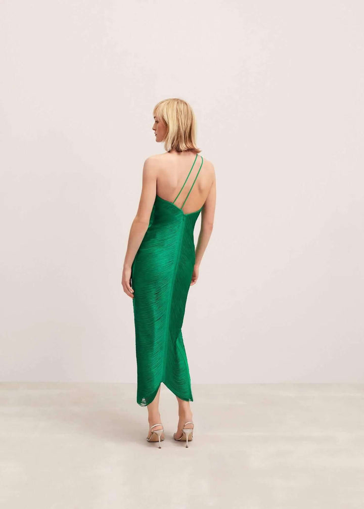 Women's Asymmetrical Fringe Summer Dress