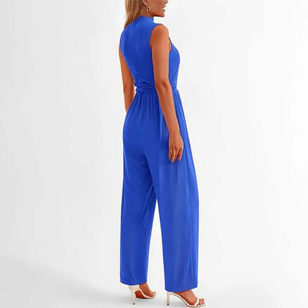 Women's Elegant Formal Wide-Leg Jumpsuit