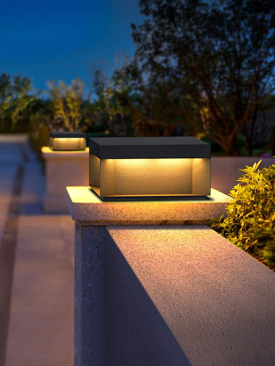 Solar Outdoor Post Light - Weatherproof IP65