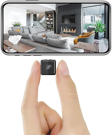 Indoor 1080p smart home security camera, wireless for seamless WiFi surveillance in any room.