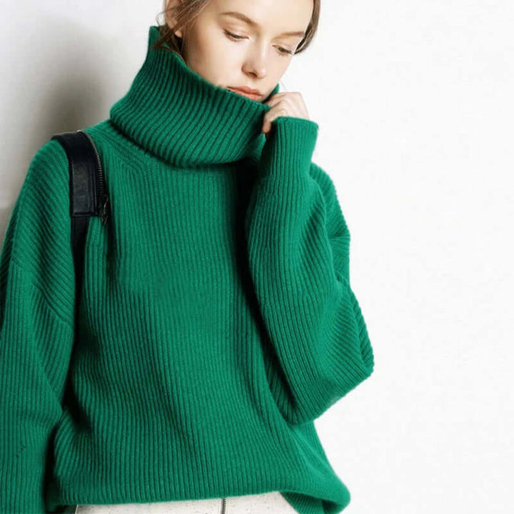 Women's Winter Turtleneck Sweater