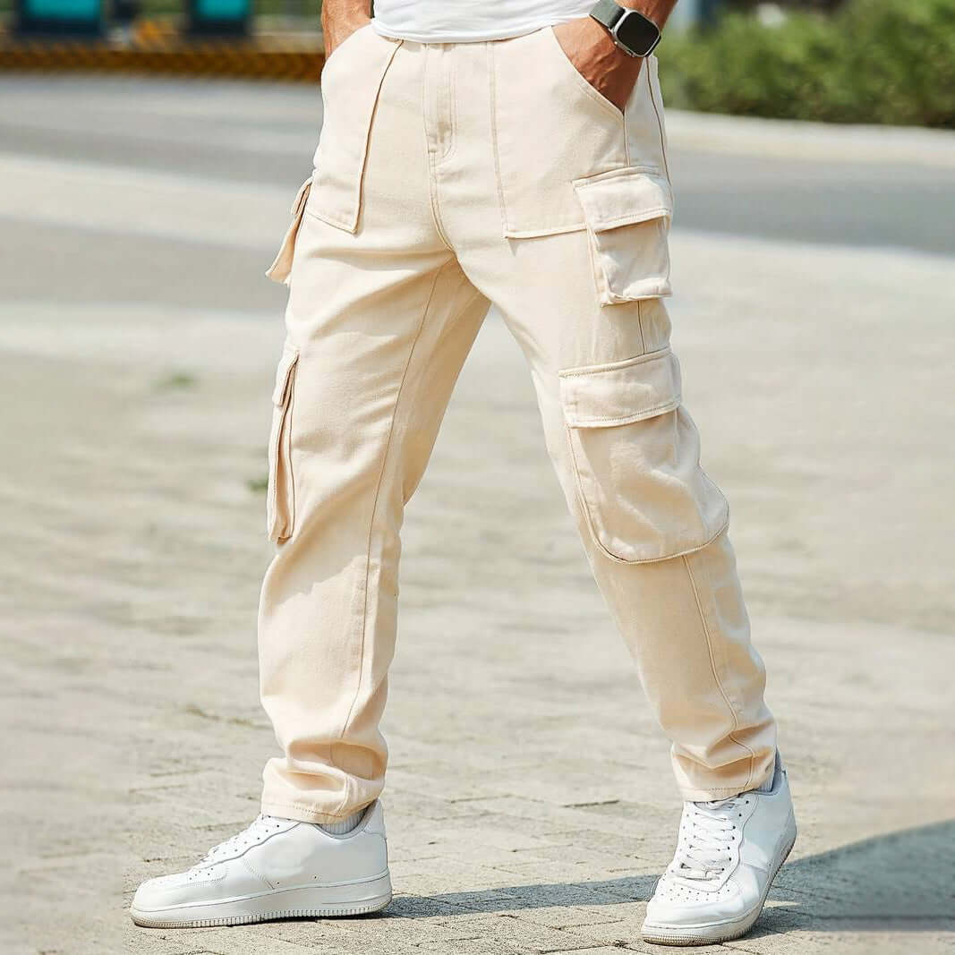 Men's Relaxed Fit Cargo Trousers