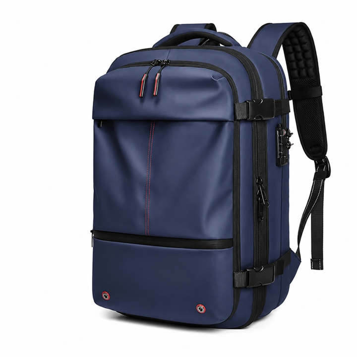 Unisex Vacuum Travel Backpack with Smart Packing Features