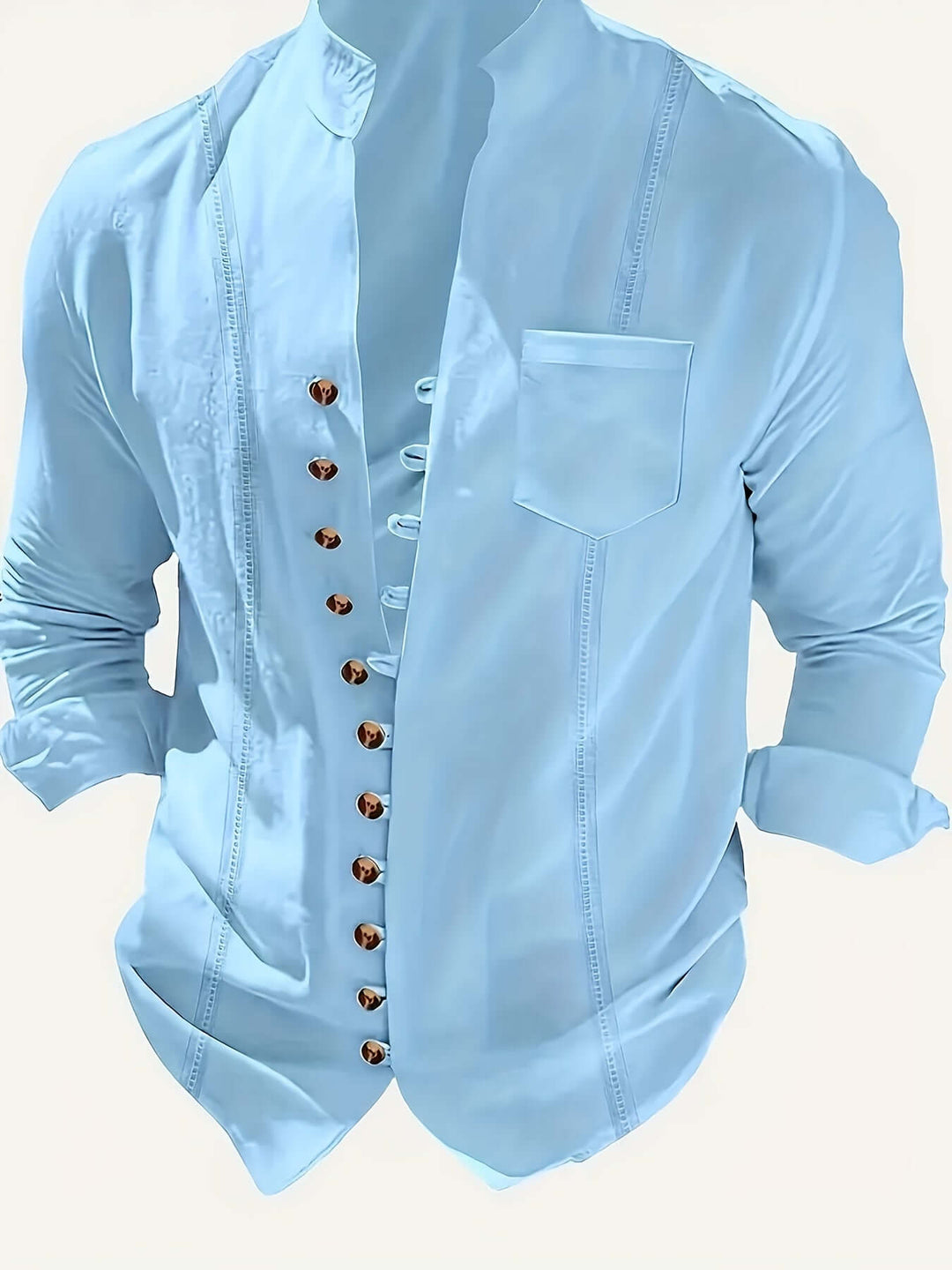 Men's Linen Blend Beach Set