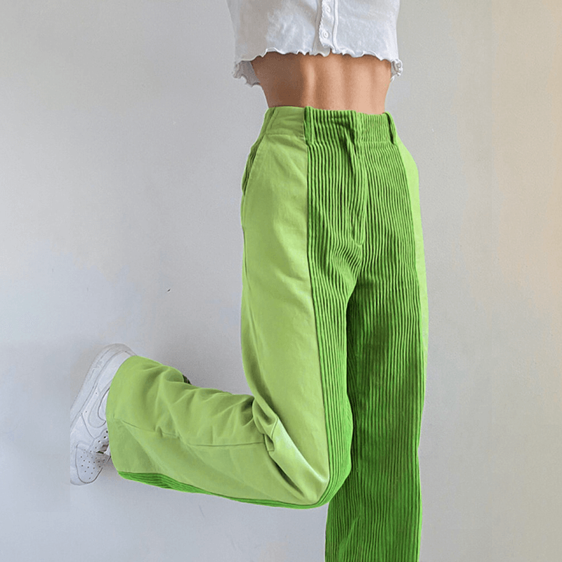 Women's High-Waisted Wide Leg Trousers
