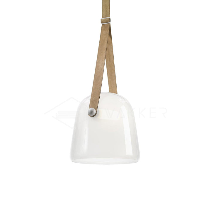 Modern Pendant Lamp with Metal Accents