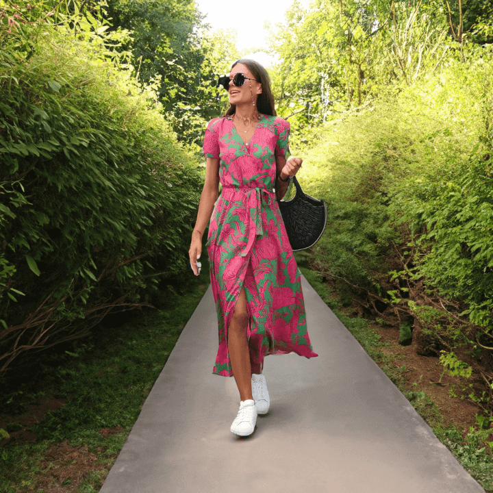 Women's Colorblock Summer Dress