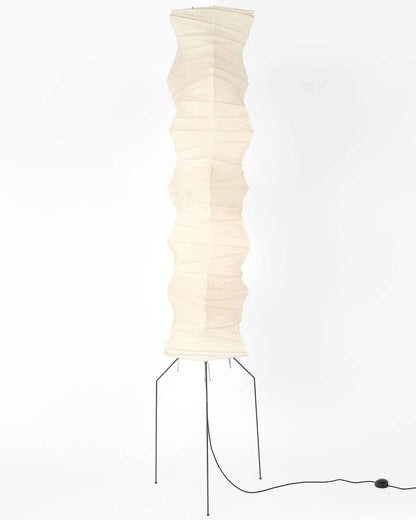 Elegant Paper Floor Lamp with Diffused Lighting