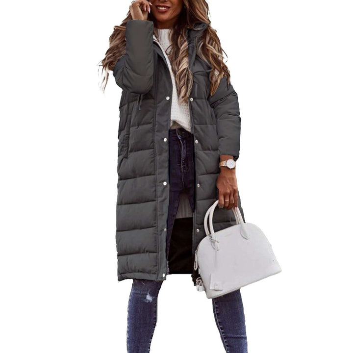 Women's Padded Winter Coat with Hood