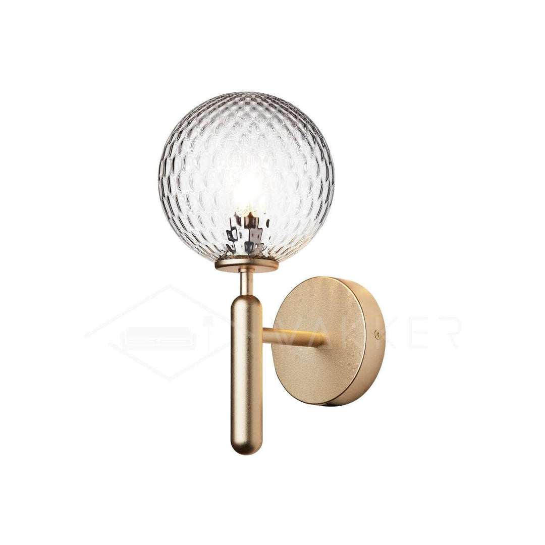 Modern Glass Wall Sconce - Elegant Lighting Fixture