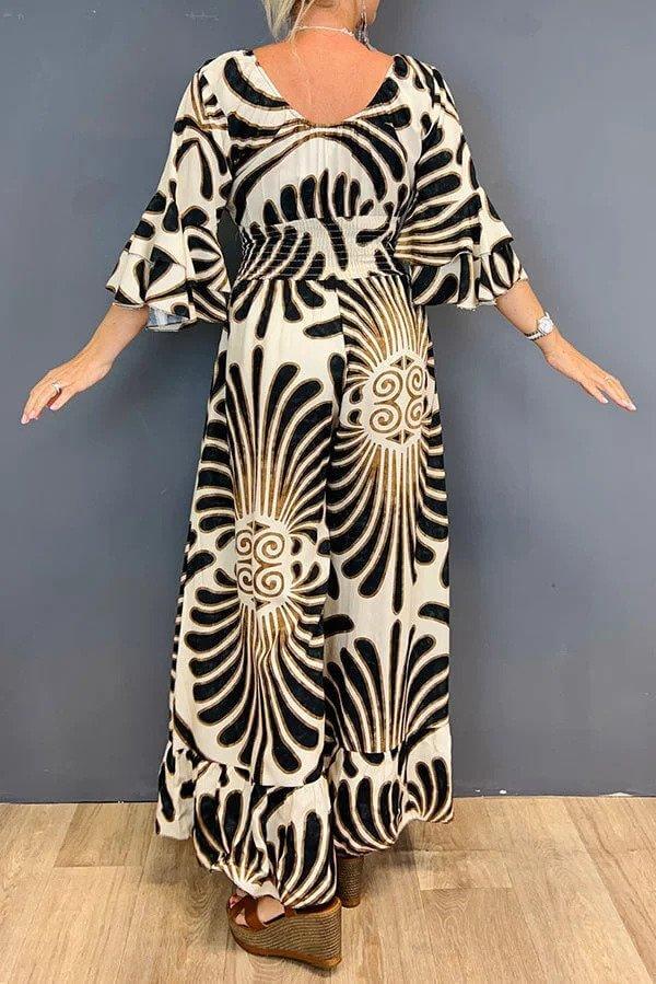 Women's Floral Ruffled Jumpsuit