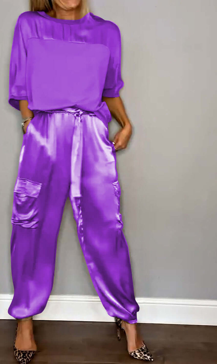 Women's Soft Two-Piece Loungewear Set