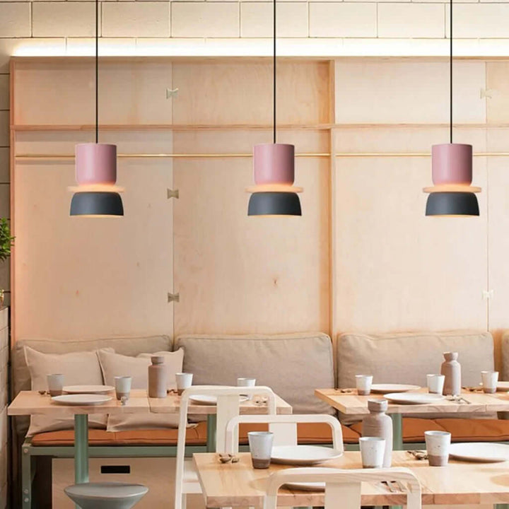 Color Block Nordic Pendant Light