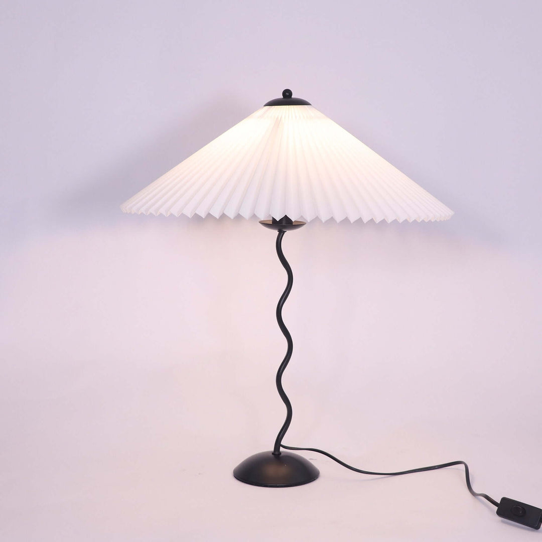Modern Wavy Table Lamp
