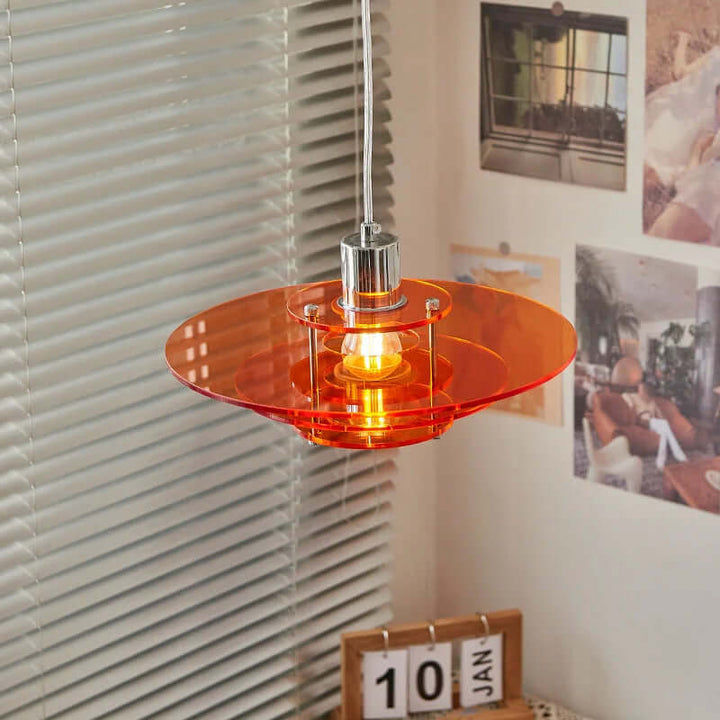 Modern Acrylic UFO Pendant Light