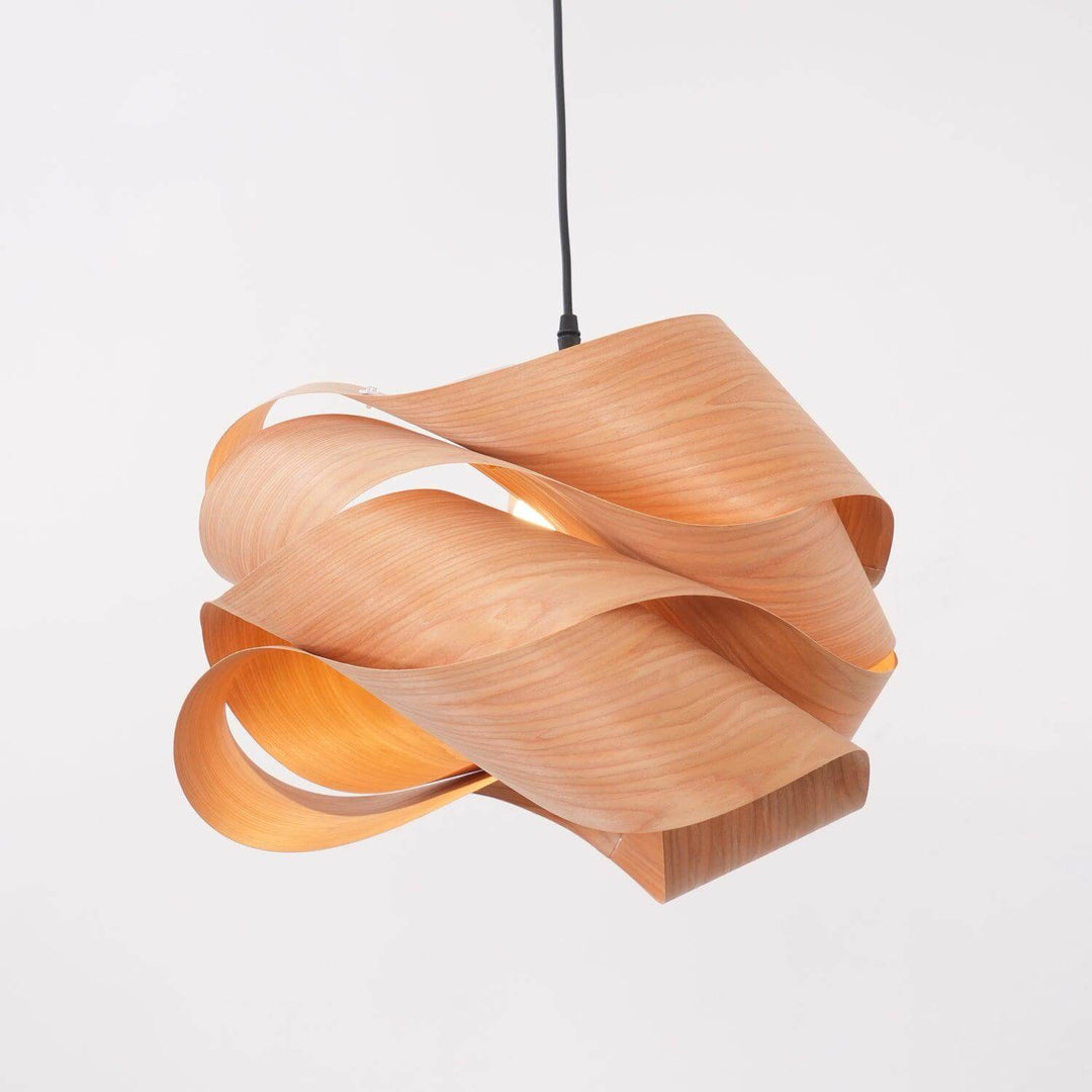 Handcrafted Wood Pendant Light