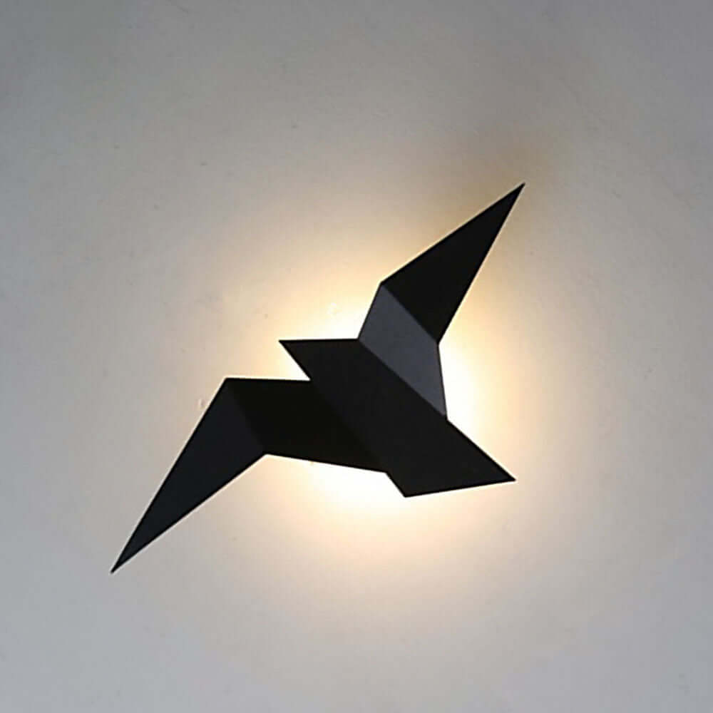Decorative Iron Bird Wall Light