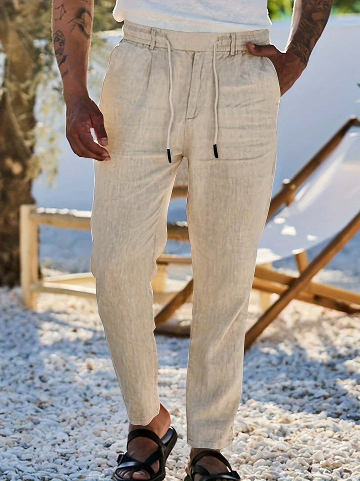Men's Relaxed Fit Drawstring Pants